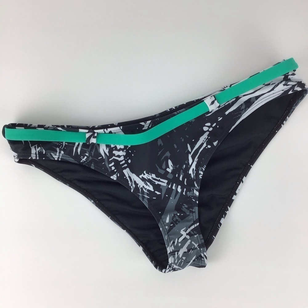 Fabletics Paradise Print Allison Cheeky Bikini l S